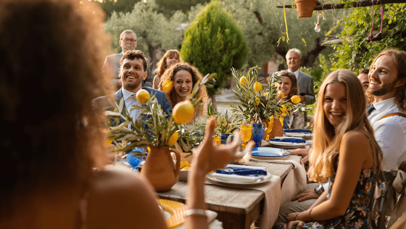 Tour Eiffel avec verdure et fleurs